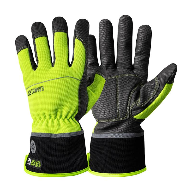 Handske Vinter Syntet Highviz Storlek 10 Granberg