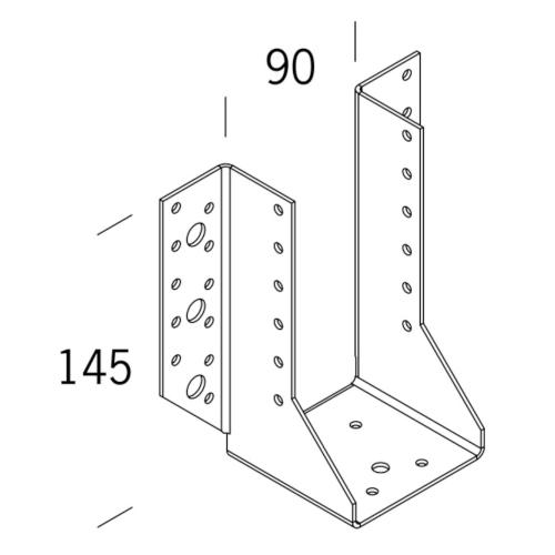 Balksko U VFZ 2x90x145mm, Joma