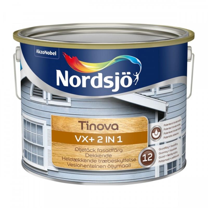 Facademaling Tinova VX+ 2 IN 1 Nordsjö 337 Sort, 10L