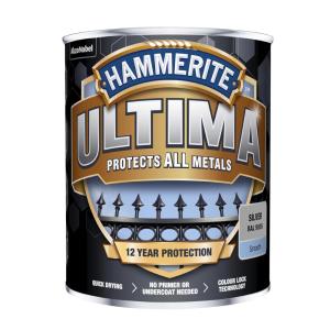Metallfärg Ultima Smooth 0,75 Liter Silver Hammerite