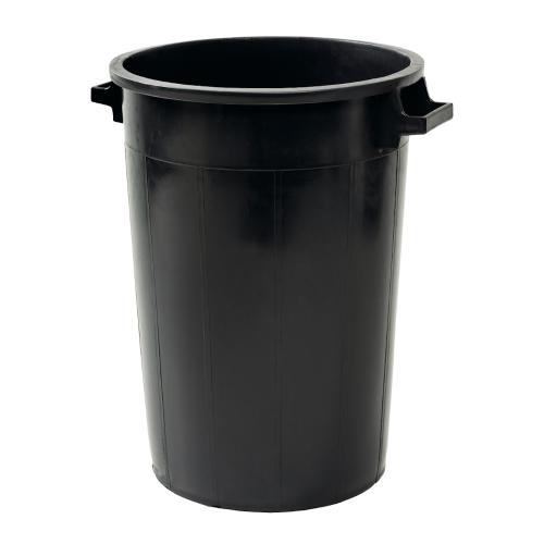 Tønde, 75L, Sort, Nordiska Plast