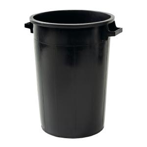 Barrel, 75L, Black, Nordiska Plast