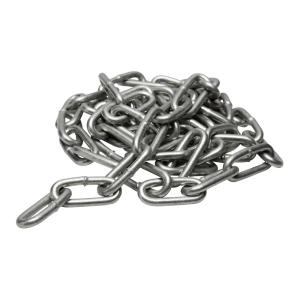 Chain Long Link DIN763 4x32mm 5m Electro-Galvanized Carlmarks