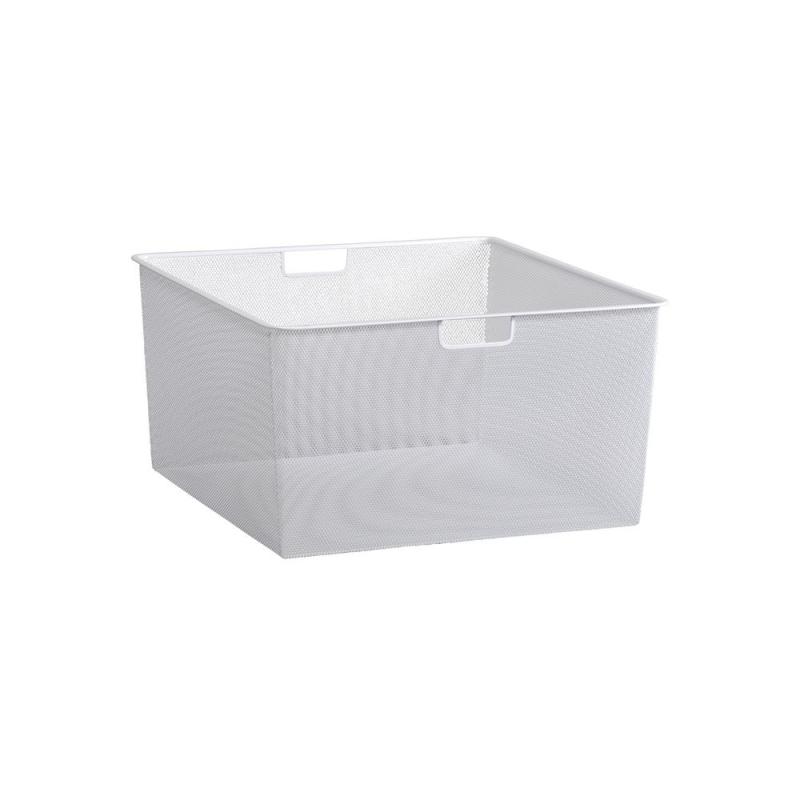 Mesh Bagside 527x527mm Højde 85mm 185mm 285mm Hvid,elfa (285mm)