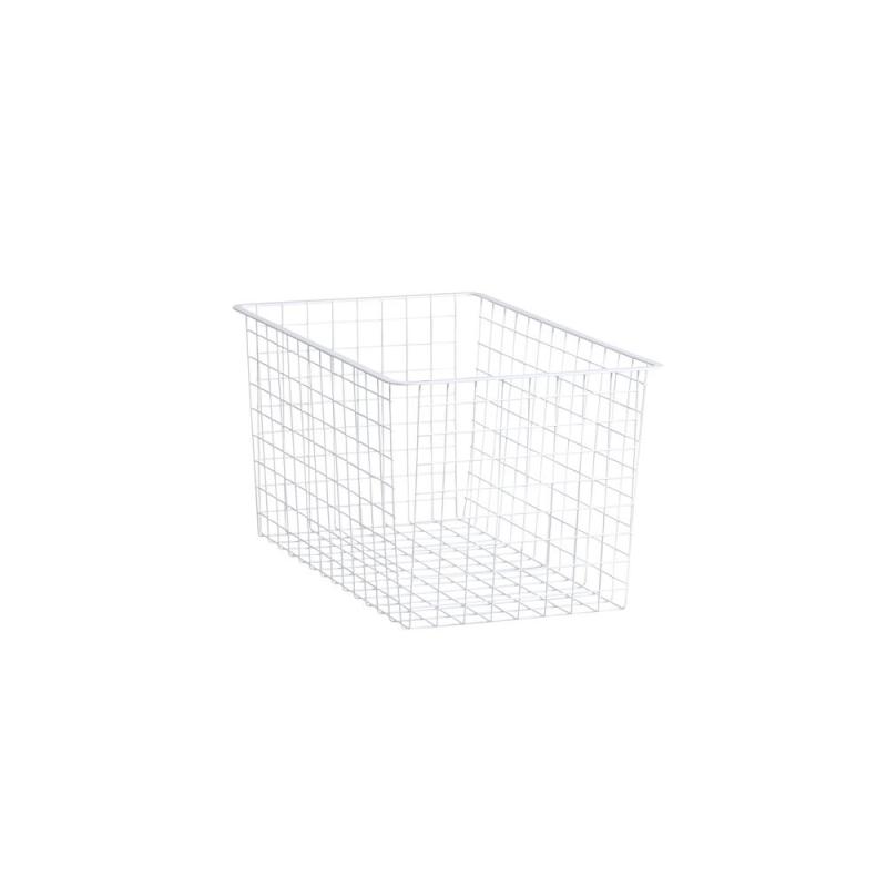 Wire Back 327x527x85mm Hvid, elfa (285mm)