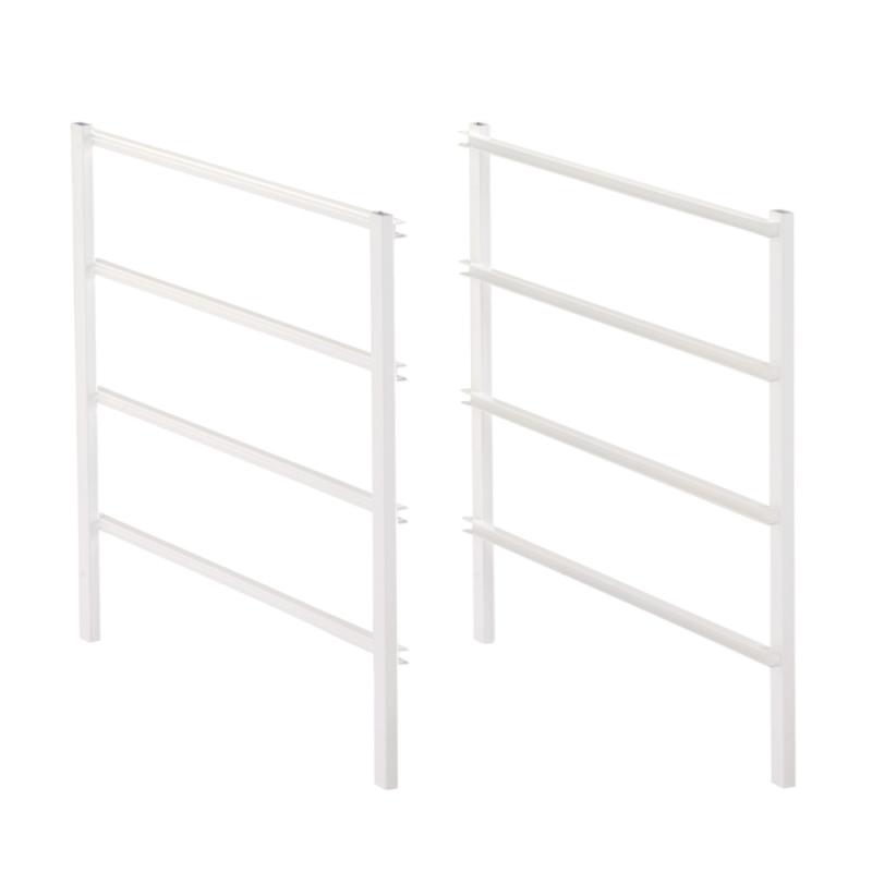 Stativ Ender Højde 44, 74, 104cm Hvid elfa (440mm)