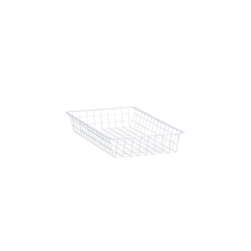 Wire Back 327x527x85mm Hvid, elfa (85mm)