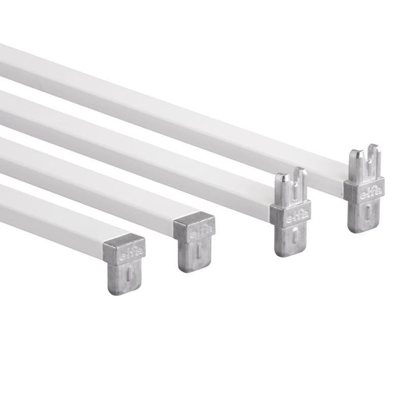 Krydsstag Grundsæt Bredde 35cm,45cm,55cm Hvid, elfa (45cm)