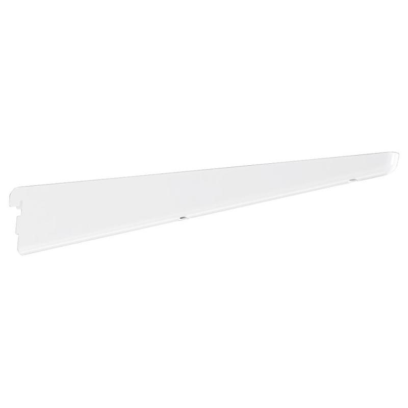 Beslag K37 370mm Hvid M. Udskæringer , elfa 413715