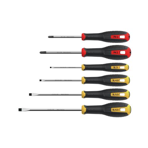 Skruetrækkersæt HSS Phillips & Slids, 6 Delt, Hultafors 444405