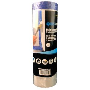 Hurtig Afdækning UV-Resistent 14Dage 1100mmx20m Plastfolie Stokvis Tapes