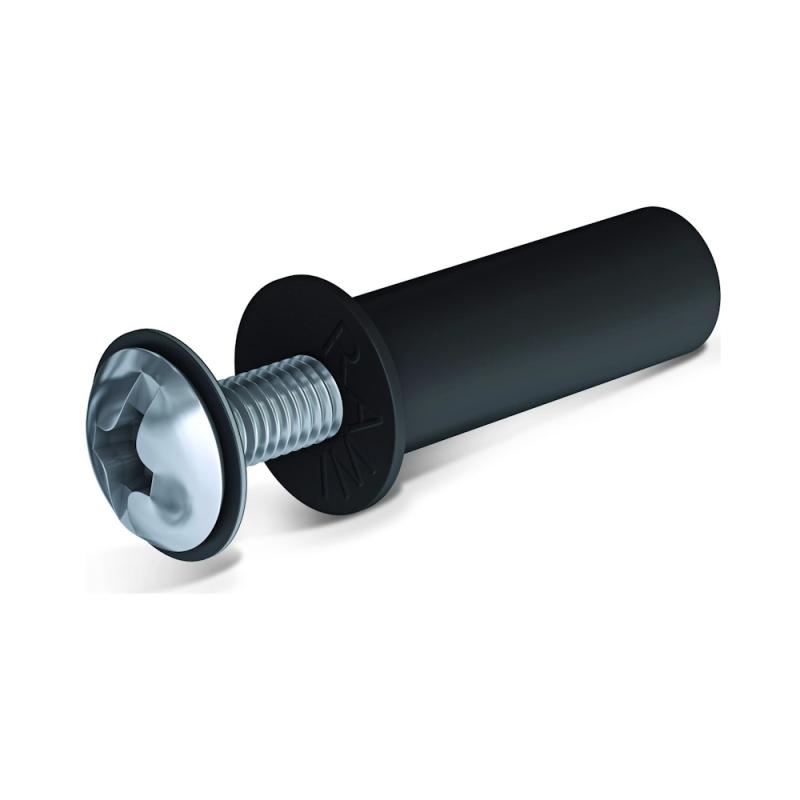 Gummimuffe M4x12mm Grip 0-4mm 10stk Rawlplug