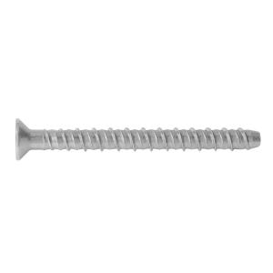 Betonskrue Forsænket Udendørs/Indendørs 8x60mm Zinkflager 100stk Rawlplug