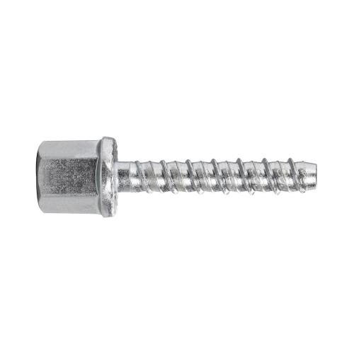 Betonskrue 6x55mm Indvendig Gevind M8/M10 Elektrogalvaniseret 100stk Rawlplug