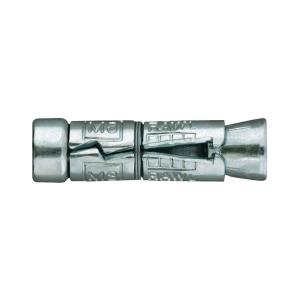 Skjermanker M6x45mm Diameter 12mm Elektrogalvaniseret 100stk Rawlplug