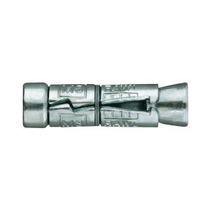 Skjermanker M12x75mm Diameter 20mm Elektrogalvaniseret 50stk Rawlplug