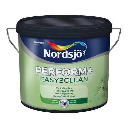 Vægmaling Perform+ Easy2clean Indendørs 2,5L Base Hvid Nordsjö