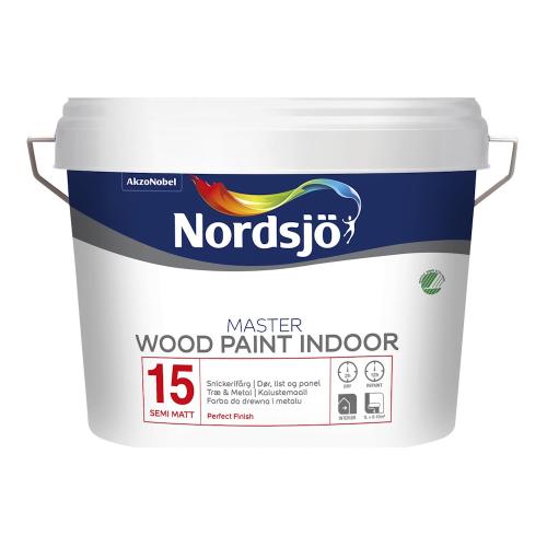 Carpentry Paint Master Wood G15 Indoor 1L Base White Nordsjö