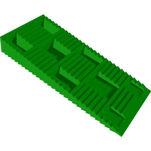 Plastkil Stadig STA10, 30X70X10mm Grön 500st