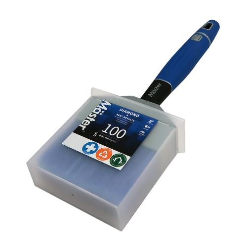 Fasadpensel Rak Diamond Quick Blue Mäster, 100mm
