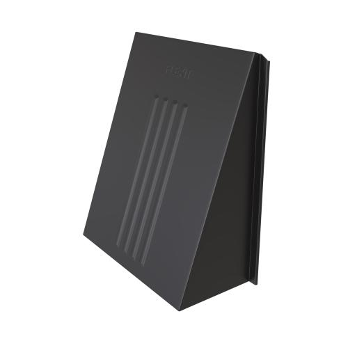 Stormdæksel Uden Ramme 150x150mm Sort Flexit