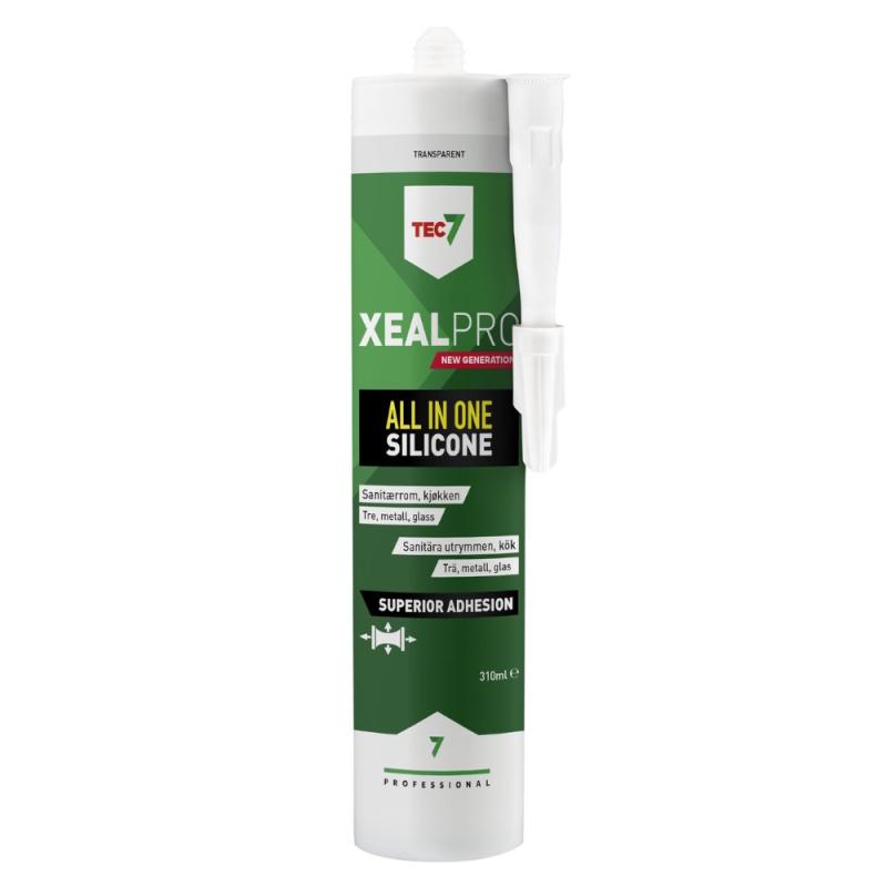 Silikone Xealpro Transparent 0,31 Liter Tec7