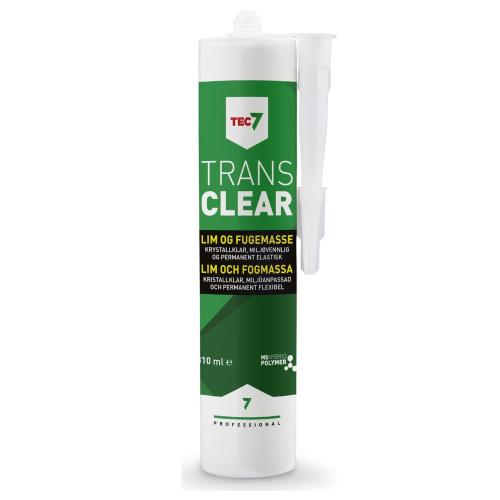 Lim Og Fugemasse Trans Clear 310ml Transparent Bostik