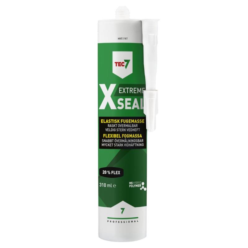 Fogmassa X-Seal Vit 0,31 Liter Tec7