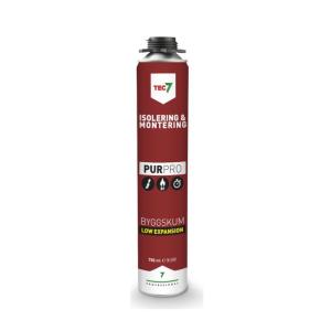 Byggeskum PUR PRO Aerosol 750ml Lysegrøn Tec7