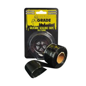 Silicone Sealing Tape, 25mmx3m, Black, Ultra Grade