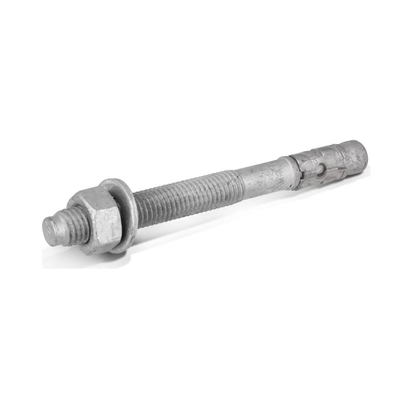Ekspanderbolt M8x140mm Varmgalvaniseret 100stk Rawlplug