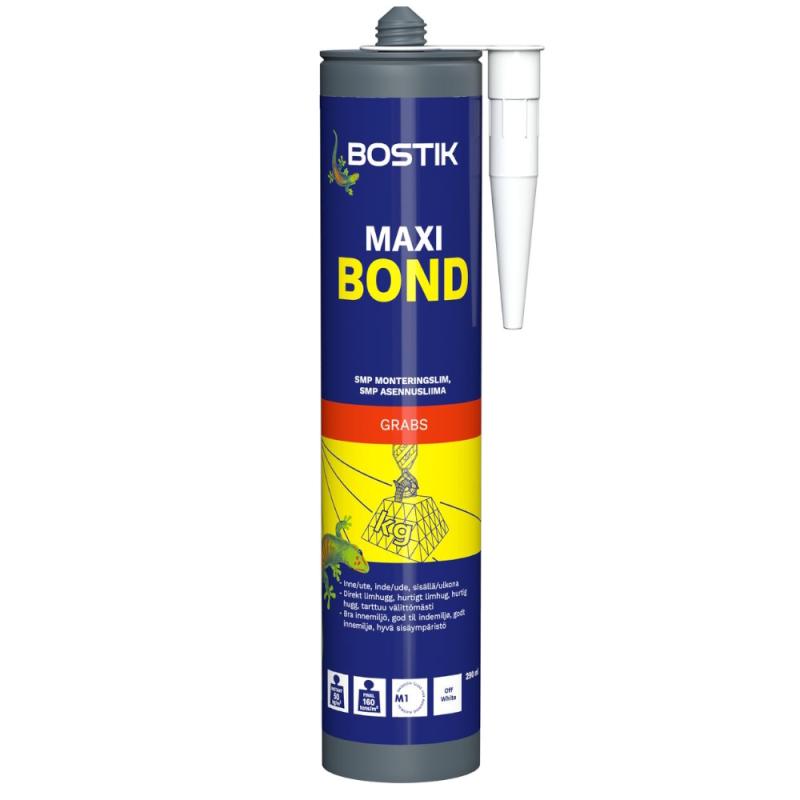 Monteringslim Maxi Bond Benvitt Bostik