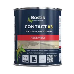 Kontaktlim Kontakt A3 0,5 Liter Beige Bostik