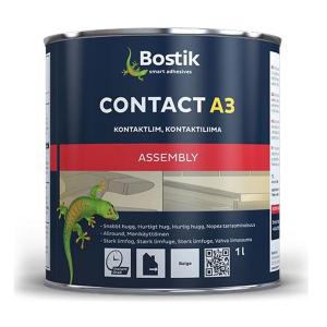 Kontaktlim Contact A3 1Liter Beige Bostik