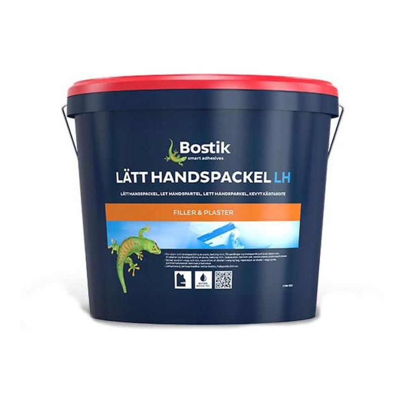 Väggspackel/Lätt Handspackel LH 5 Liter Grå Bostik