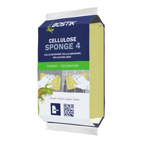 Cellulosasvamp 6498 Storlek 4 180x110x53mm Gul Bostik