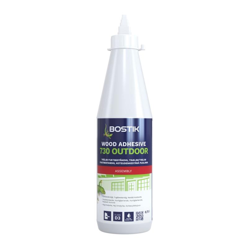 Trälim/ D3 Wood Adhesive 730 Outdoor 0,75 Liter Bostik