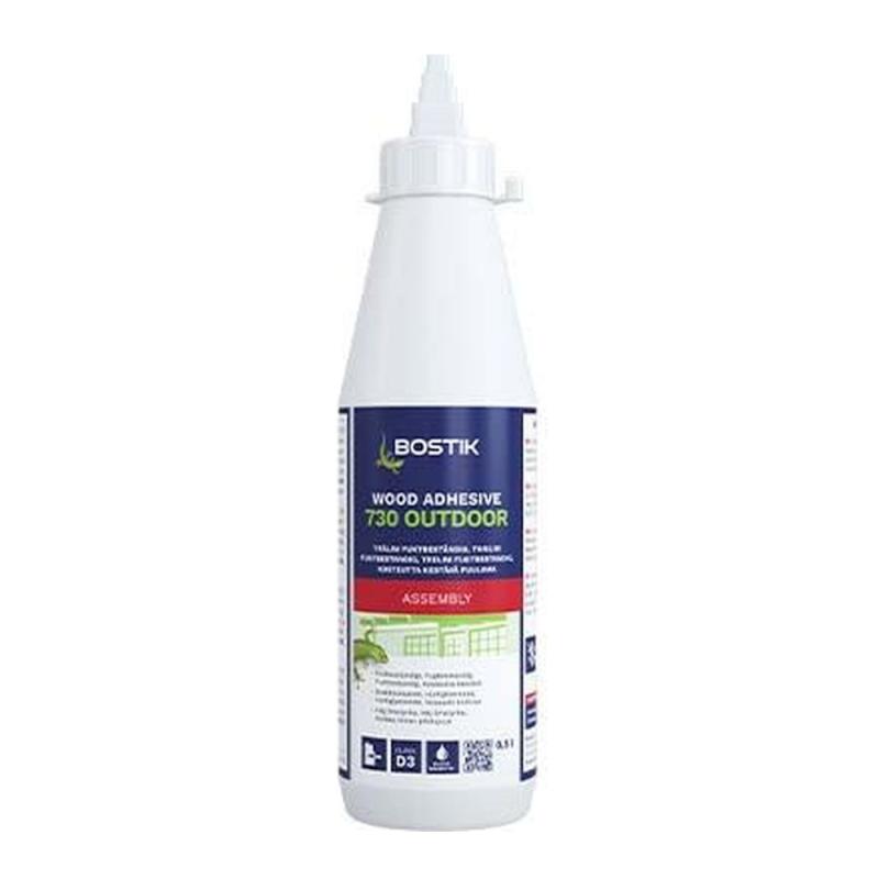 Trälim/ D3 Wood Adhesive 730 Outdoor 0,5 Liter Bostik
