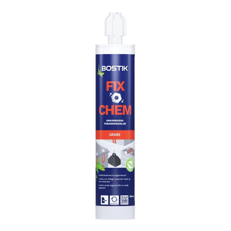Ankermasse Fix-O-Chem 0,3 Liter Grå Bostik