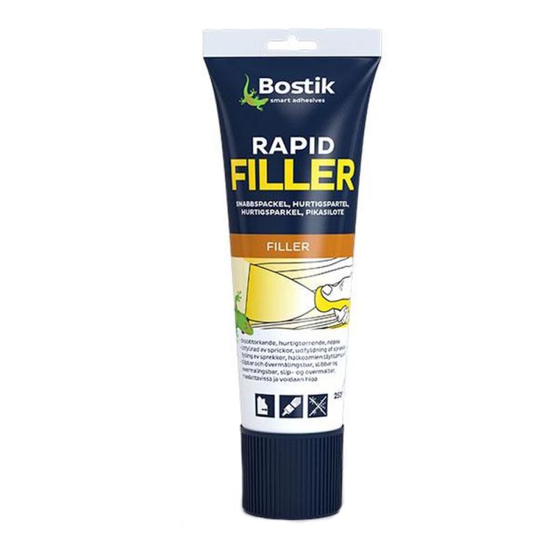 Vægspartel/Let Hurtigspartel 0,25 Liter Hvid Bostik