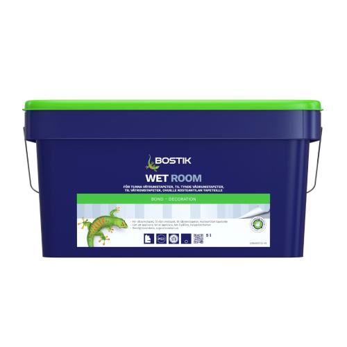 Vådrumsklæbende Tapet Til Vådrum, 5 Liter Bostik