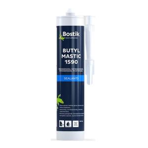 Fugemasse Butyl Mastic 1590 0,3 Liter Sort Bostik