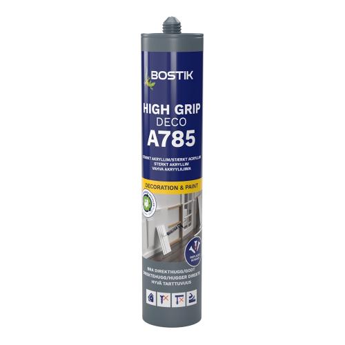 Monteringslim A785 High Grip D Eco 0,3 Liter Hvid Bostik