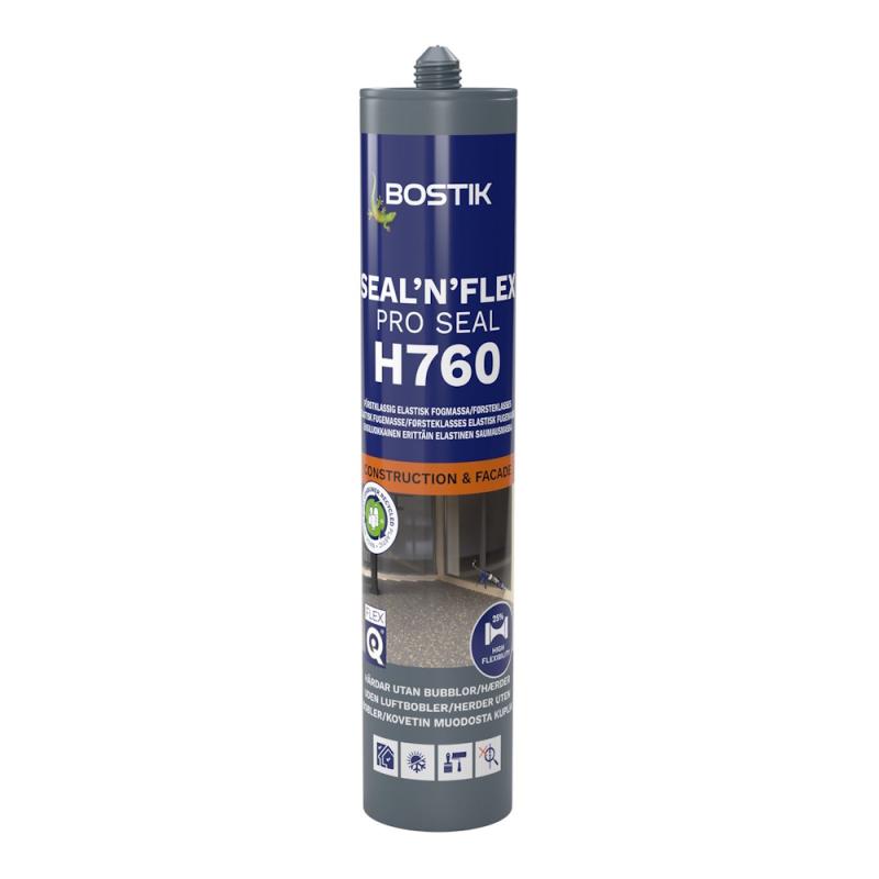 Fugemasse SMP Bygg H760 Sealn Flex Pro Seal 0,29 Liter Grå Bostik