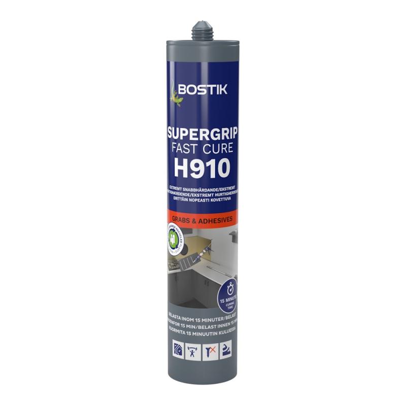 Monteringslim H910 Super Grip Fast Cure 0,29L Bostik