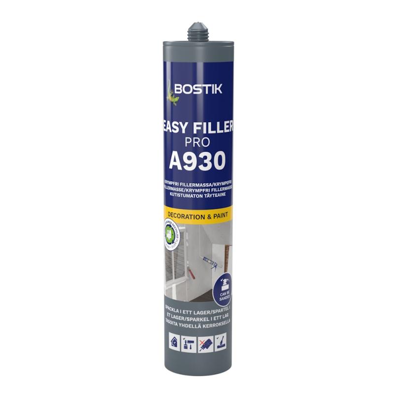Reparationsmassa Light Filler A930 0,3 Liter Vit Bostik