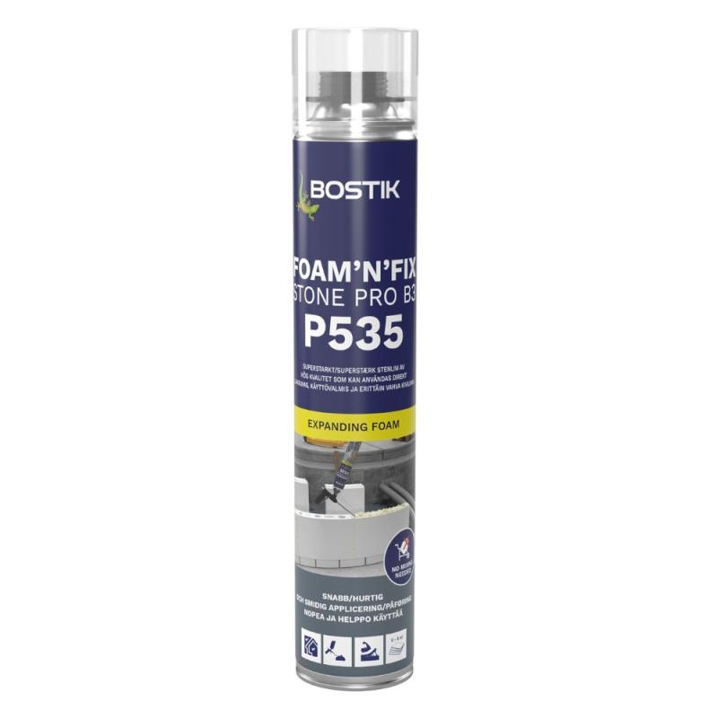 Stenlim P535 Foamnfix Sten 0,75 Liter Gul Bostik