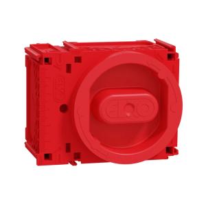 Device Box Low without Nozzles IP3X Red Elko