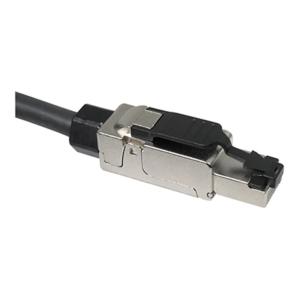 RJ45 Plug TCS Quick 6A STP Silver Elko