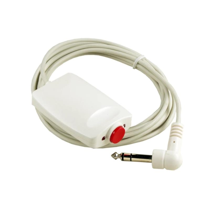 Ledningstrykknap 2m Hvid Elko